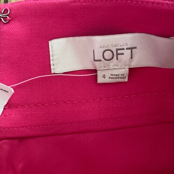 LOFT Fuchsia Skirt - Picture 7 of 7